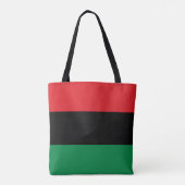 Pan African Flag & Unia Symbol / Sport Fan Tasche (Rückseite)