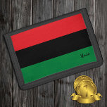 Pan African Flag Wallet, UNIA Symbol / Mode Tri-fold Geldbeutel<br><div class="desc">WALLETS: Pan African Flag Symbol - UNIA / Ein horizontales Triband von rot,  schwarz und grün. Die panafrikanische Flagge - auch bekannt als afroamerikanische Flagge,  schwarze Befreiungsflagge,  UNIA-Flagge. Häufig verwendet mit Black Lives Matter Bewegung.</div>