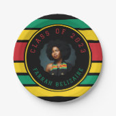 Pan African Foto Abschluss Pappteller (Vorderseite)