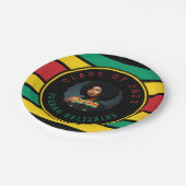 Pan African Foto Abschluss Pappteller (Schrägansicht)