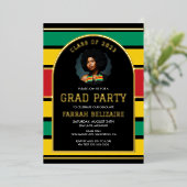 Pan African Graduation Party Folieneinladung (Stehend vorne)