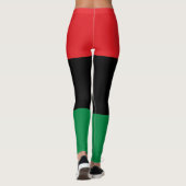 Pan African, Happy Kwanzaa Leggings (Rückseite)
