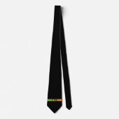 Pan African, Juneteenth BLACK Neck Tie Krawatte (Vorderseite)