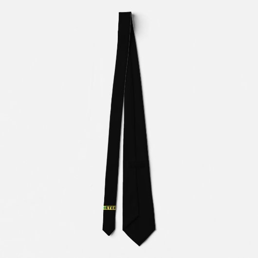 Pan African, Juneteenth BLACK Neck Tie Krawatte (Rückseite)