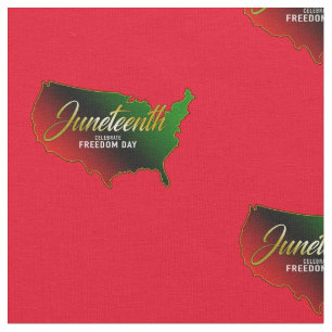 Pan African, Juneteenth Fabric Stoff