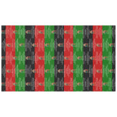 Pan African KWANZAA Tischdecke (Vorderseite (Horizontal))