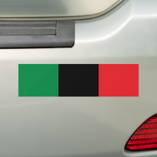 Pan African UNIA Flag Autoaufkleber (Auf Auto)