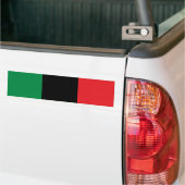 Pan African UNIA Flag Autoaufkleber (Auf Lkw)