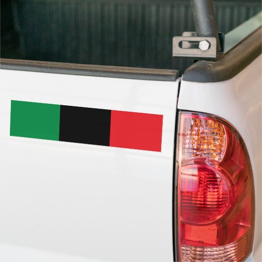 Pan African UNIA Flag Autoaufkleber (Auf Lkw)
