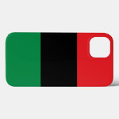 Pan African UNIA Flag Case-Mate iPhone Hülle (Rückseite (Horizontal))