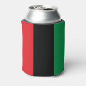 Pan African UNIA Flag Dosenkühler (Kanne Rückseite)
