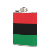Pan African UNIA Flag Flachmann (Links)