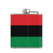 Pan African UNIA Flag Flachmann (Rückseite)