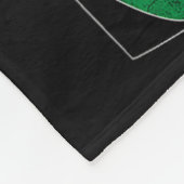 Pan African Unia Flag Handflag Black History Junet Fleecedecke (Ecke)