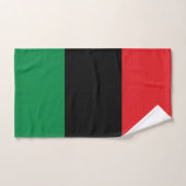 Pan African UNIA Flag Handtuch (Handtuch)