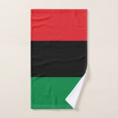Pan African UNIA Flag Handtuch (Handtuch)
