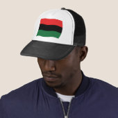 Pan African (UNIA) Flag Hat Truckerkappe (Beispiel)
