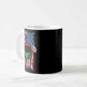Pan African Unia Flag Loyal Afro-americans Usa Gif Kaffeetasse (Vorderseite Links)