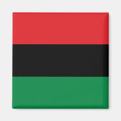 Pan African UNIA Flag Magnet (Vorne)