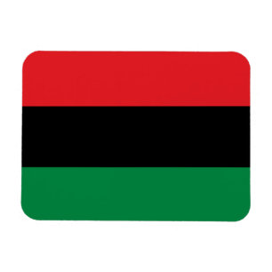 Pan African UNIA Flag Magnet