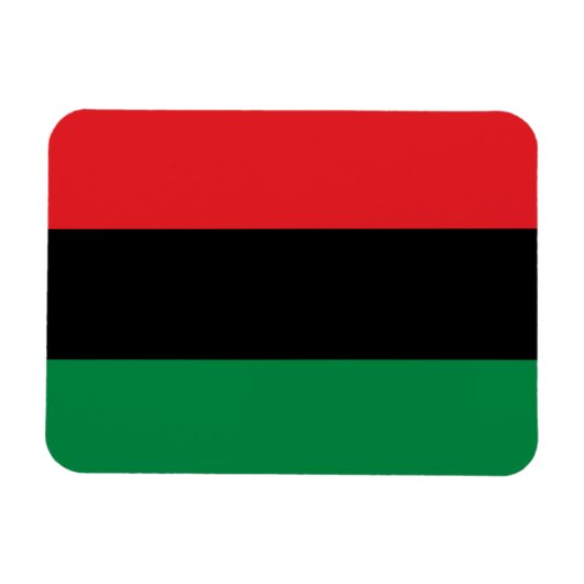 Pan African UNIA Flag Magnet (Horizontal)