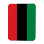 Pan African UNIA Flag Magnet (Vertikal)