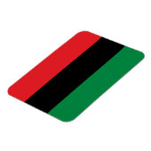 Pan African UNIA Flag Magnet (Linke Seite)