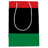 Pan African UNIA Flag Mittlere Geschenktüte (Vorderseite)