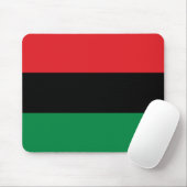 Pan African UNIA Flag Mousepad (Mit Mouse)