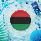 Pan African UNIA Flag Pappteller (Party)
