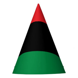 Pan African UNIA Flag Partyhütchen