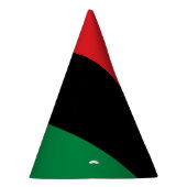 Pan African UNIA Flag Partyhütchen (Rechts)