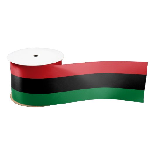 Pan African UNIA Flag Satinband (Spule)