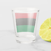 Pan African UNIA Flag Schnapsglas (Rückseite)