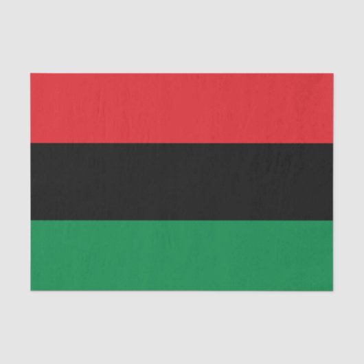 Pan African UNIA Flag Seidenpapier (Vorderseite)
