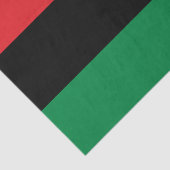 Pan African UNIA Flag Seidenpapier (Ausschnitt)