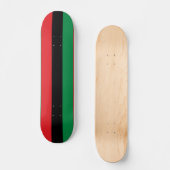 Pan African UNIA Flag Skateboard (Vorderseite)