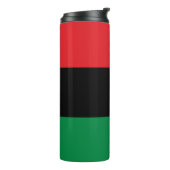 Pan African UNIA Flag Thermosbecher (Nach links gedreht)