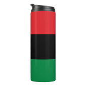 Pan African UNIA Flag Thermosbecher (Nach rechts gedreht)