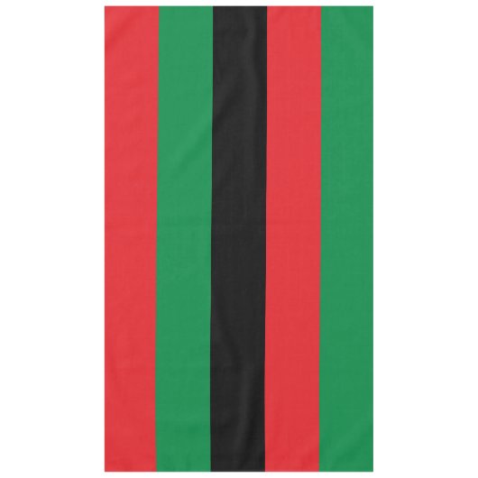 Pan African UNIA Flag Tischdecke (Vorderseite)