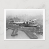 Pan American China Clipper und San Francisco 2 Postkarte (Vorderseite)