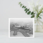 Pan American China Clipper und San Francisco 2 Postkarte (Stehend Vorderseite)