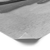 Pan American China Clipper und San Francisco Poster (Ecke)