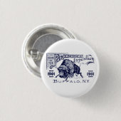 Pan-Amerikanische Ausstellung 1901 Button (Vorne & Hinten)