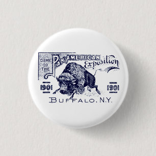 Pan-Amerikanische Ausstellung 1901 Button