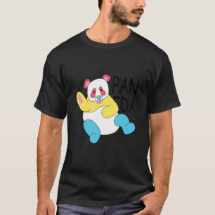 Pan Da Panda Pansexualität Pan Pride Lgbtq T-Shirt