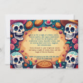 💀 Pan de Party Einladung (Rückseite)