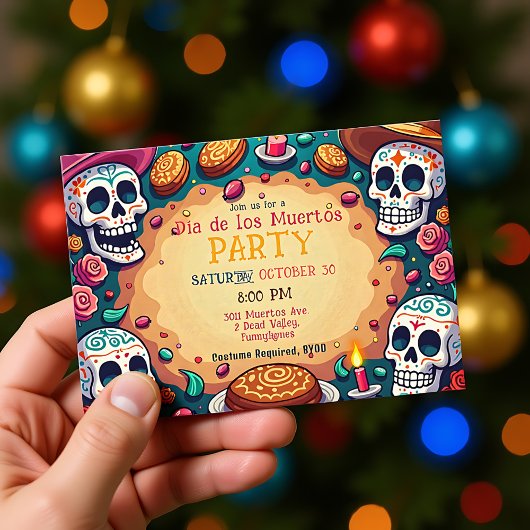 💀 Pan de Party Einladung