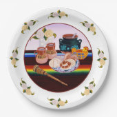 Pan Dulce Pappteller (Vorderseite)