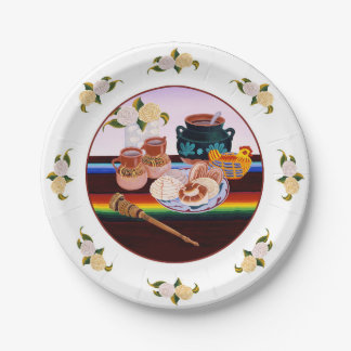 Pan Dulce Platte Pappteller